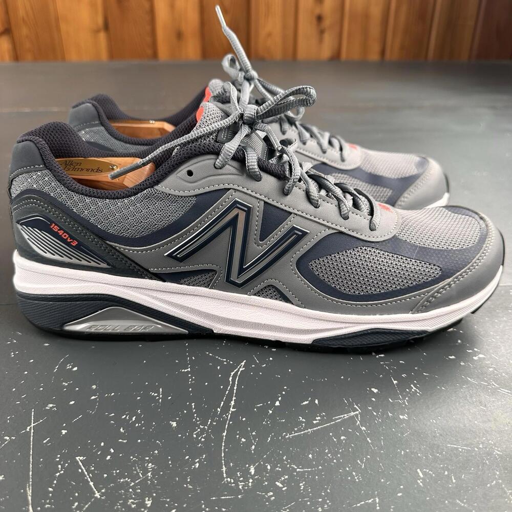 New Balance Women's 1540v3 Running Shoes W1540GD3 Gunmetal Mesh Size 12 2A NWOB - Picture 4 of 9